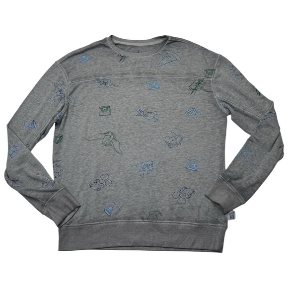 Disney Ink and Paint Gray Sweatshirt - Picture 10 of 10